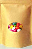 Independence bags Tea tea bags of food bags a bakery Round window kraft paper bag 13 * 18 ziplock bags