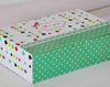 50 Grams 6 Autumn moon cake box Little green flower for you packaging boxes Bakery boxes