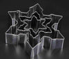  3X Cake  Cookies Pastry Baking Mold Sugarcraft Stainless Fondant Snowflake Cutter