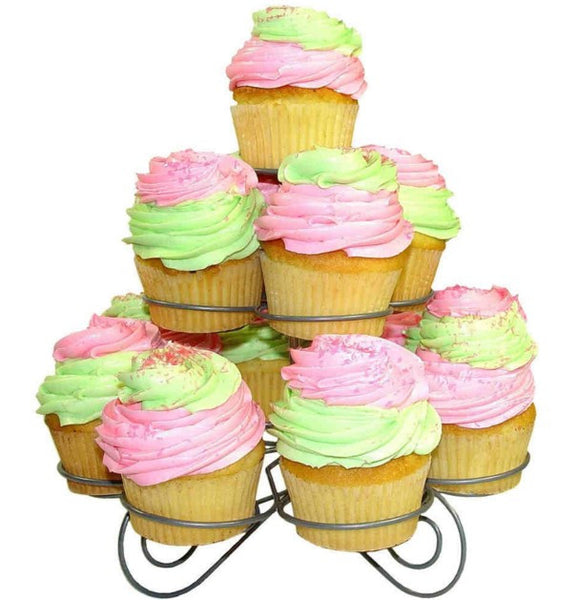 3 Tier Birthdays Party Cake Stand Cup Cake Holder Table Metal Christmas Tree Cupcake Stand Wedding  Christmas Decoration