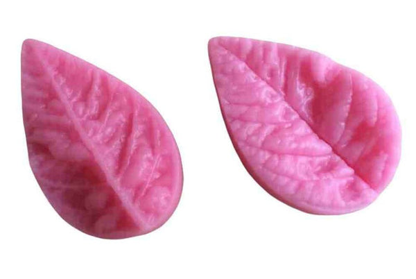 Fondant Cake 3D Food Grade Silicone Mould Leaf Shaped Silicone Press Mold Cake Decoration