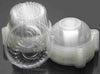 100pcs Clear Plastic Dome Holder Box Container L109 Single Cupcake Cake Case Muffin