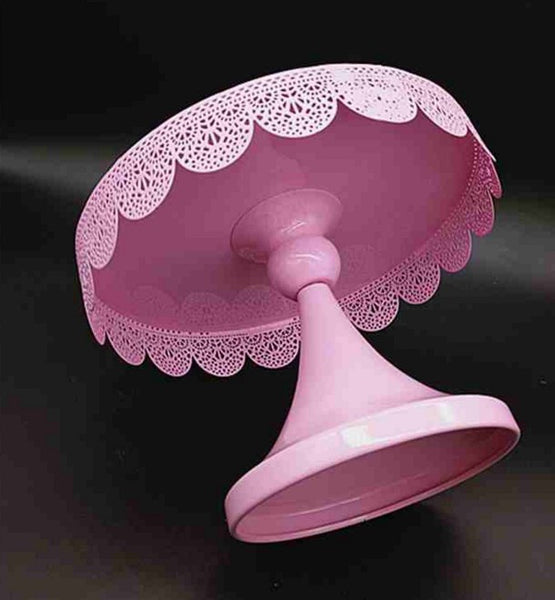 NEW Arrival Green Material Cupcake Cake Stand For Wedding Birthday Party Cake Shop Home Assemble and Disassemble 1 Tier Round