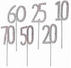 Hot Selling Monogram Wedding Anniversary Birthday Party Decoration Cake Topper Crystal Rhinestone Numbers