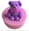 Cake Molds Tools Soap Chocolate Mould Bakeware Cute And Lovely Bear Shape Fondant