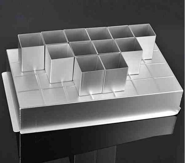 Anniversary Baking Cake Tin Cake Pans Chocolate Mold Bakeware Kitchen Accessories DIY Letters Numbers Rectangle Wedding Birthday