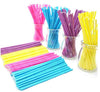 100pcs Lollipop Candy Chocolate Sugar Cudgel Pole Handle Rod Colorful Lollipop Stick 15CM Papen Cake Pop Sticks for Lollypop