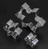  3X Cake  Cookies Pastry Baking Mold Sugarcraft Stainless Fondant Snowflake Cutter
