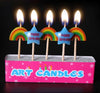 High quality Party cake decorated with Western baked creative candle birthday craft candle cartoon