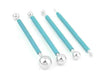 4pcs/Set Flower Sugarcraft Modelling Cutter 8 Size Ball Fondant Cake Decorating Clay