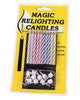 10 Pcs Birthday Eternal Blowing Candles Party Joke Birthday Cake Decors Magic Relighting Candles Funny Tricky Toy