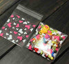 100PCS Wedding Birthday Candy Party Gusset Clear Cellophane Cookie Sweet Packaging Bag Full Stock Clearance
