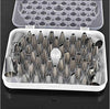 Hot 52pcs Sugarcraft Nozzle Tips Set kitchen Icing Piping Pastry Fondant Cake Decorating